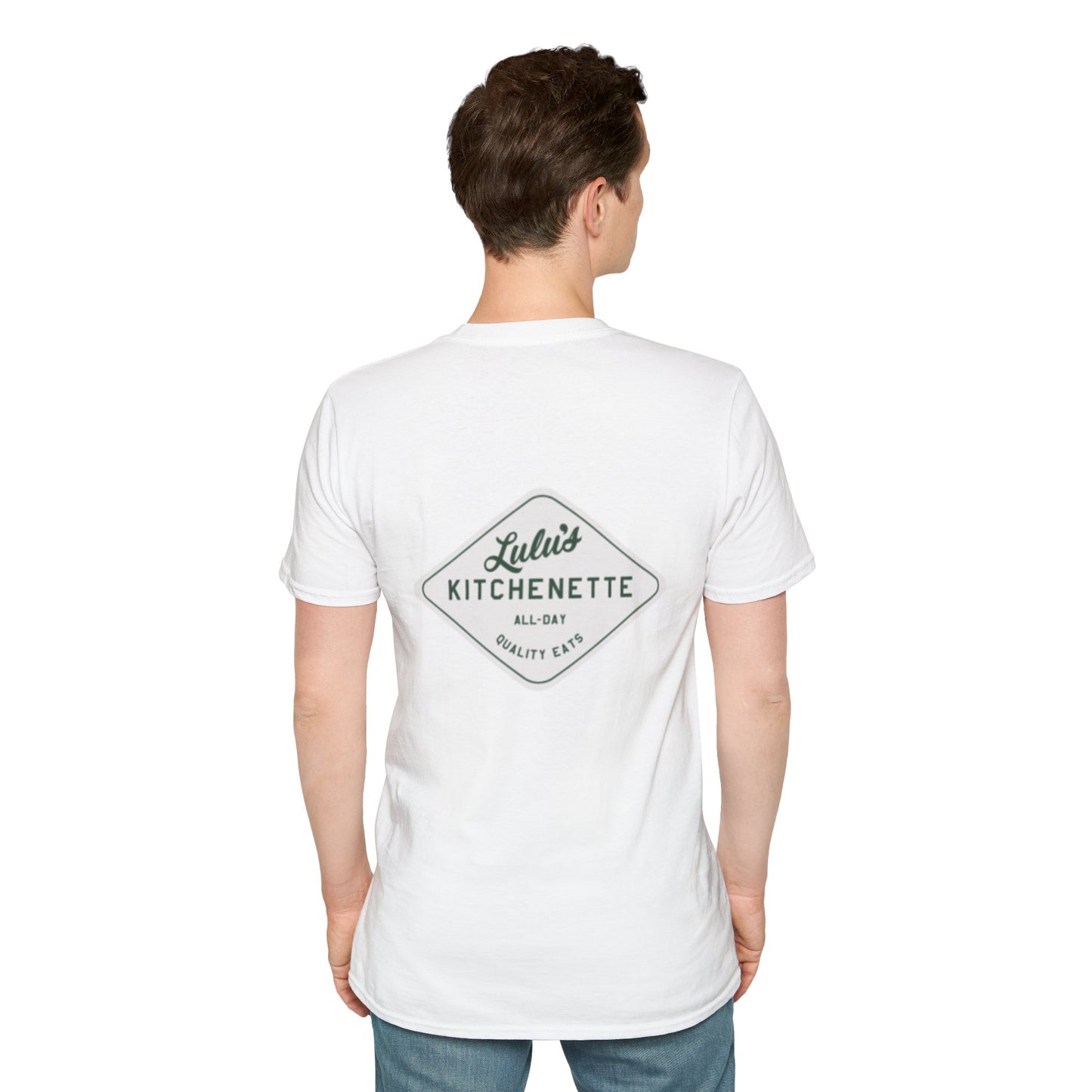 Lulu's Kitchenette Unisex Softstyle T-Shirt | Casual Cotton Tee for Social Gatherings & Events