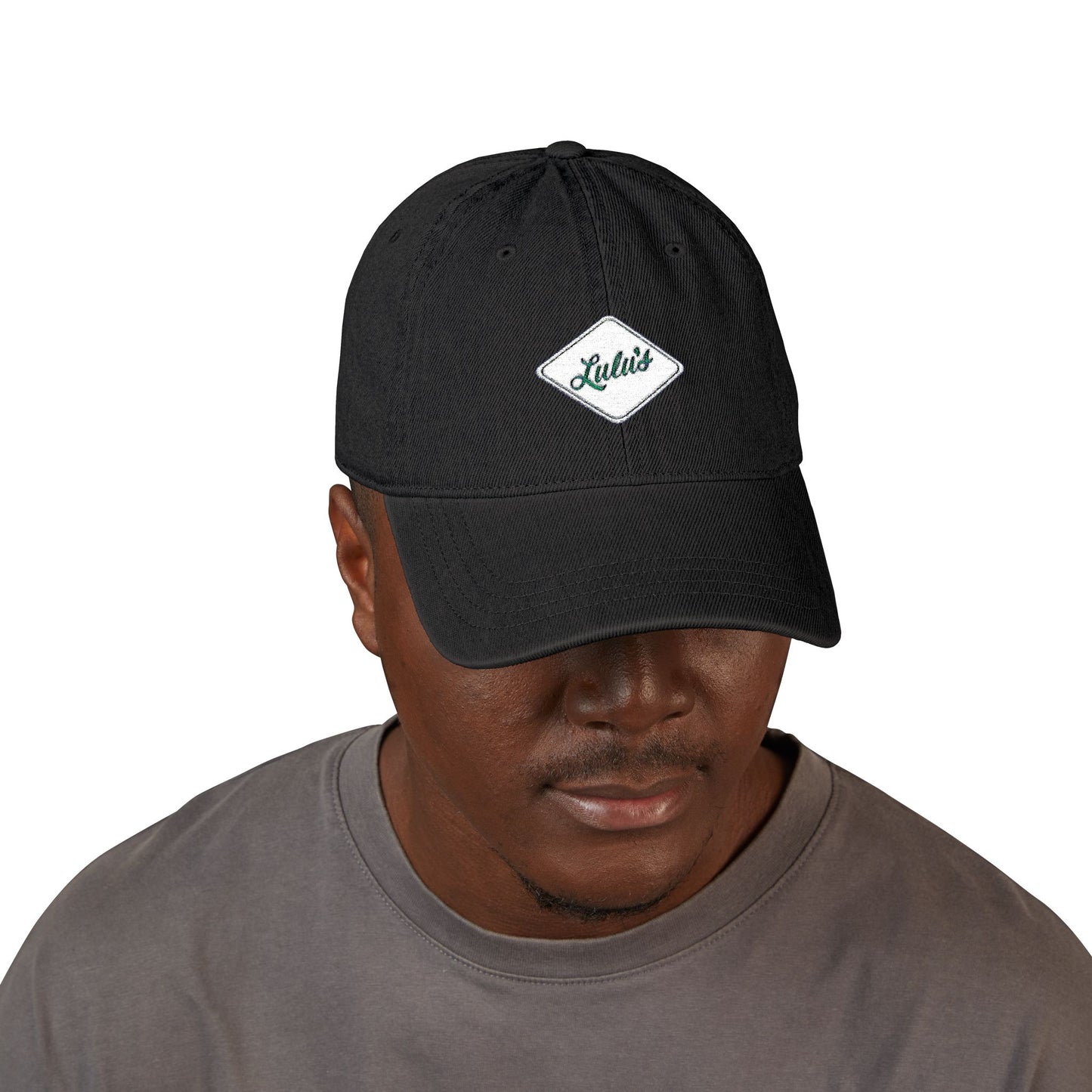 Embroidered Lulu's Kitchenette Denim Hat - Stylish and Casual Social Cap for Everyday Wear