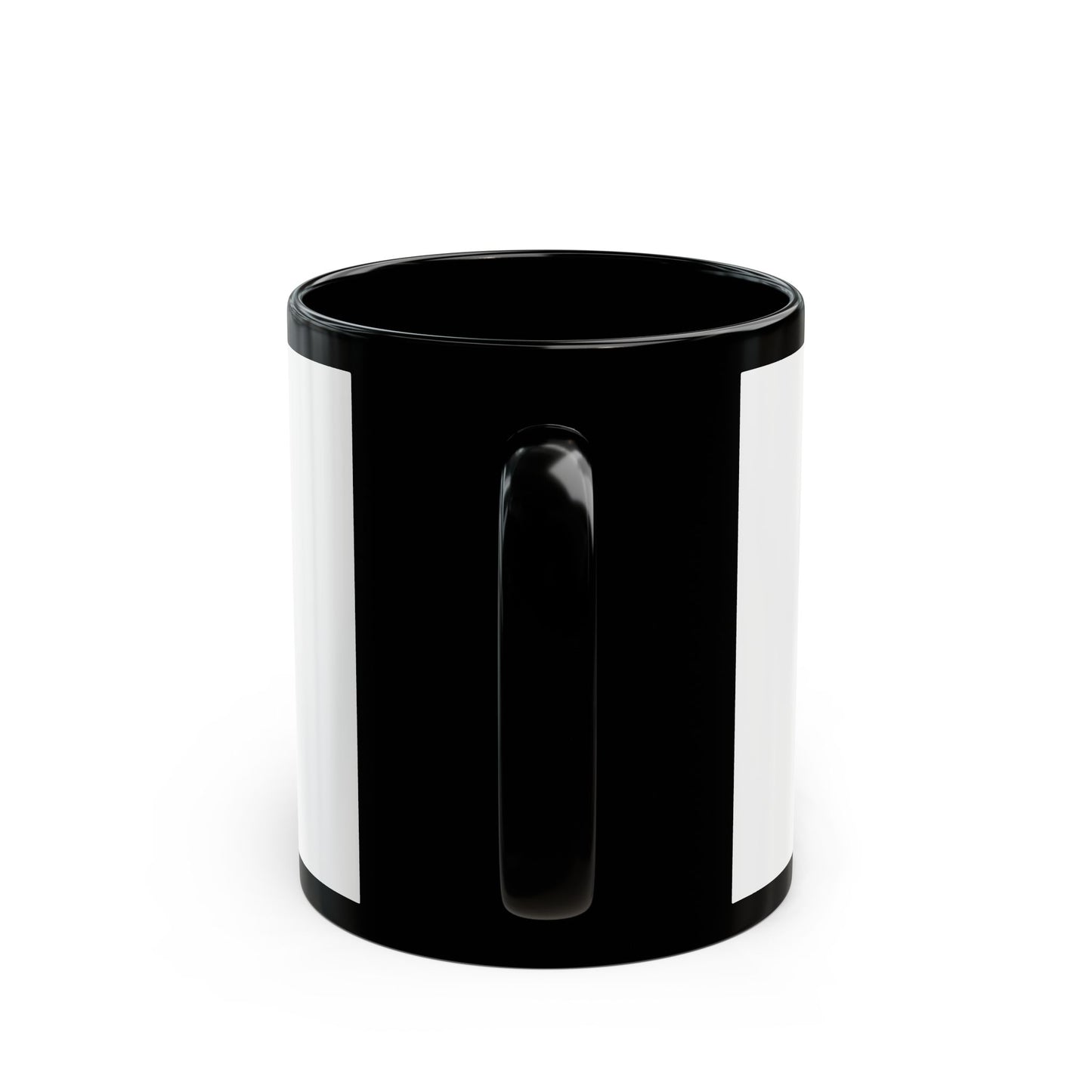 Lulu's Kitchenette Black Mug - Double Sided Classic Logo
