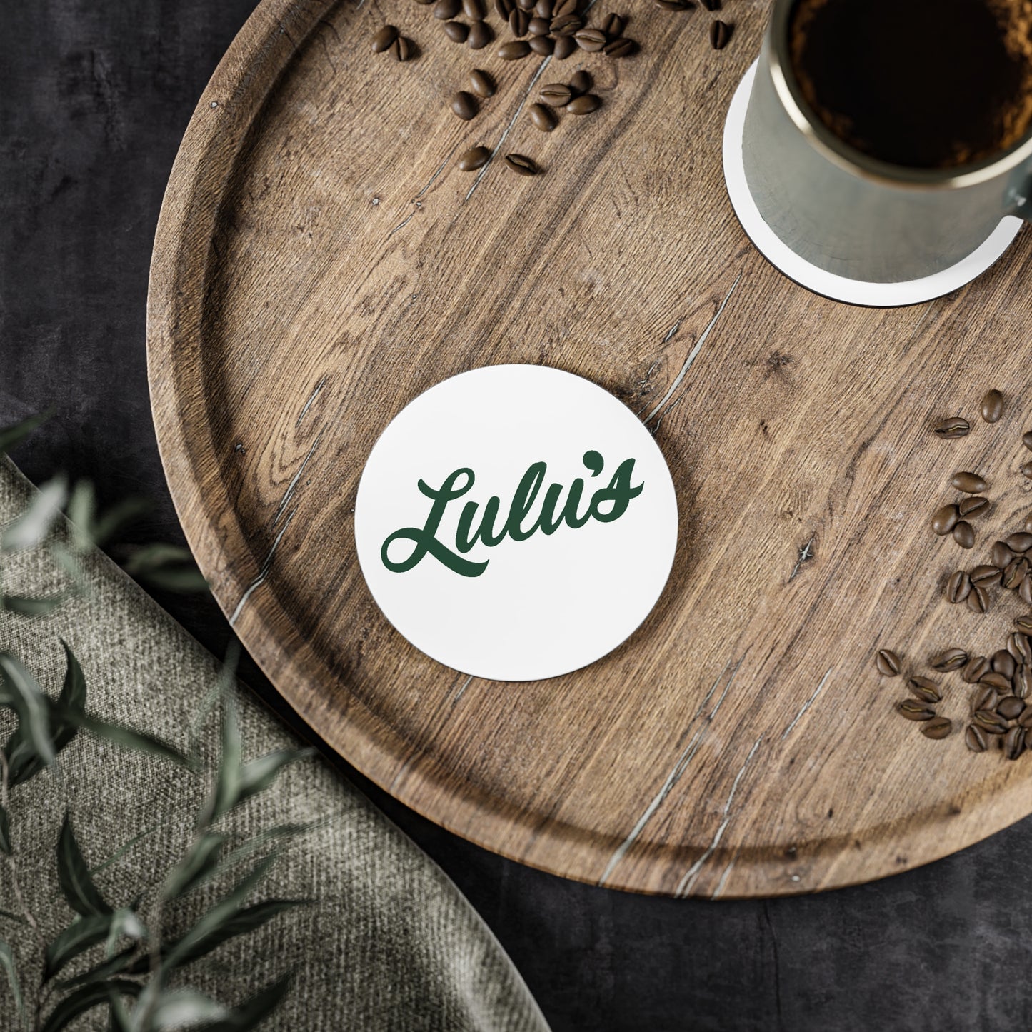 Coasters Village Social Logo Clean Set